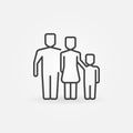 Outline family icon