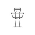 Outline icon - Airport Tower