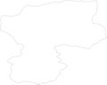 Bamyan Afghanistan outline map