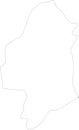 Blantyre Malawi outline map