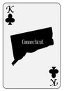 USA Playing Card King Clubs