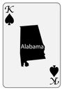 USA Playing Card King Spades