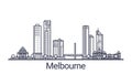 Outline Melbourne banner