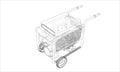 Outline portable gasoline generator