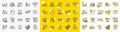 Outline Report diagram, Loyalty star and Diamond line icons. For web app. Vector