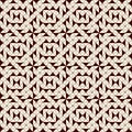 Outline seamless pattern with geometric figures. Repeated squares and rhombuses ornamental abstract background.