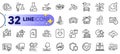 Outline set of Start business, Confirmed and Shields line icons. For web app. Vector