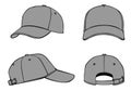 Outline template cap