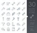 Outline tools icons