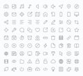 Outline vector apps shop icon