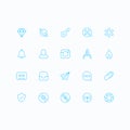 Outline vector apps shop icon