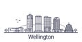 Outline Wellington banner