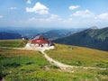 Outlook from Chleb mountain, Slovakia Royalty Free Stock Photo