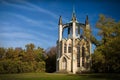 Outlook-tower in Gothic Revival