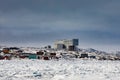 Outport of Joe Batts Arm with Fogo Inn NL Canada Royalty Free Stock Photo