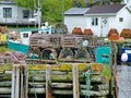 Outport Village in Newfoundland Royalty Free Stock Photo