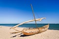 Outrigger canoe Royalty Free Stock Photo