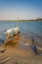 Outrigger canoe Royalty Free Stock Photo