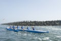 Outrigger Canoe Race Royalty Free Stock Photo