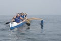 Outrigger Canoe Race Royalty Free Stock Photo