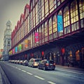 Outside of the Antwerp Central Trainstation Royalty Free Stock Photo