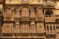 Outside architecture of Patwon ki Haveli, jaisalmer, Rajasthan