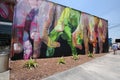 Outside art at Wnywood Walls in Miami, Florida