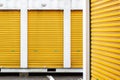 Small rental storage room Royalty Free Stock Photo