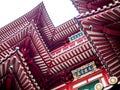 Outside Buddha Tooth Relic Temple and Museum, Singapore Royalty Free Stock Photo