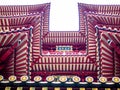 Outside Buddha Tooth Relic Temple and Museum, Singapore Royalty Free Stock Photo