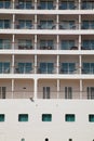 Outside cabin cruise ship Royalty Free Stock Photo