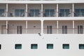 Outside cabin cruise ship Royalty Free Stock Photo