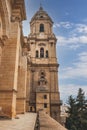 Outside of the Catedral de Malaga. Malaga La Manquita Cathedral roof tour, Malaga, Spain