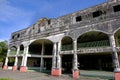 Outside of the city public market is abandoned and in disrepair Royalty Free Stock Photo