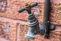 Outside Cold Water Tap Royalty Free Stock Photo