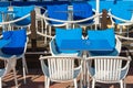 Outside dining area Royalty Free Stock Photo