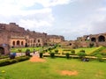 Outside Golkonda fort or monument view from Hyderabad - Hyderabad , India