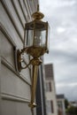 Outdoor lamp on the wall