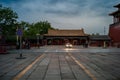 In the square of Meridian Gate, Beijing