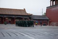 In the square of Meridian Gate, Beijing