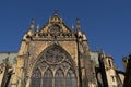 Outside Metz Cathedral Royalty Free Stock Photo