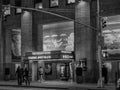 Outside the NBC Studios in Manhattan New York Royalty Free Stock Photo