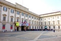 Outside the Palazzo Reale