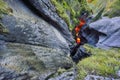 Outside part of TrÃÂ¼mmelbach FÃÂ¤lle (waterfall)