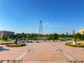 Outside photo of the Oklahoma State Capitol Building Royalty Free Stock Photo