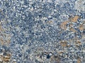 Outside Post Office Mailbox Peeling Paint Grunge - Blue Gray Tan White Royalty Free Stock Photo