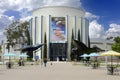 The San Diego Air and Space Museum in Balboa Park, CA Royalty Free Stock Photo