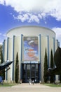 The San Diego Air and Space Museum in Balboa Park, CA Royalty Free Stock Photo