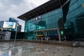 The exterior of Seoul Station.