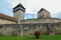 Fortified churc from Calnic,romania Royalty Free Stock Photo